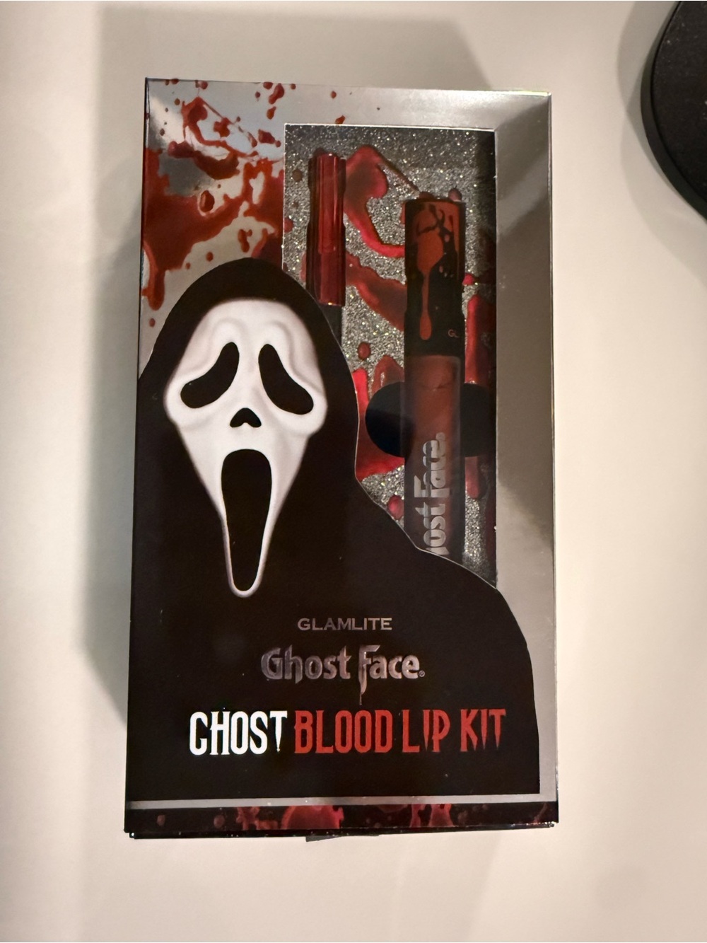 glamlite ghostface blood lip kit